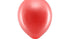 Латексови Балони Металик, Червено 30см - Party Design