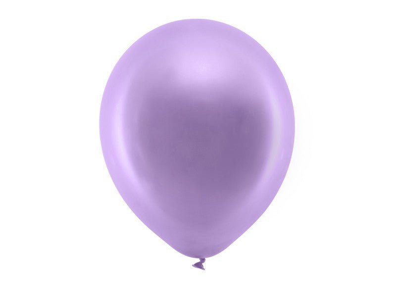 Латексови Балони Металик, Виолетово 30см - Party Design