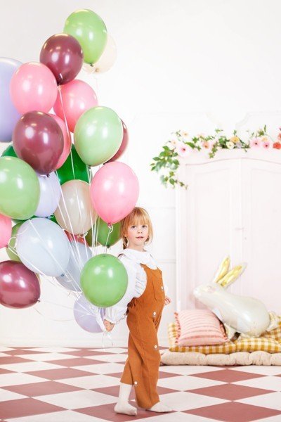 Латексови Балони Пастел, Зелен Розмарин - Party Design