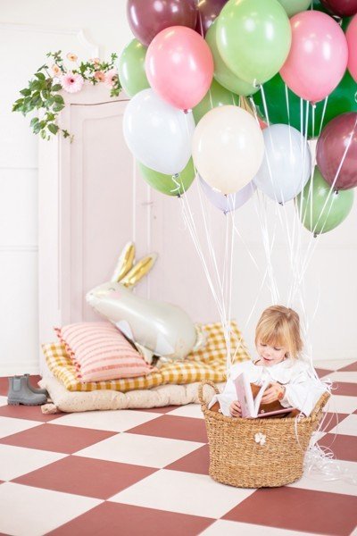 Латексови Балони Пастел, Зелен Розмарин - Party Design