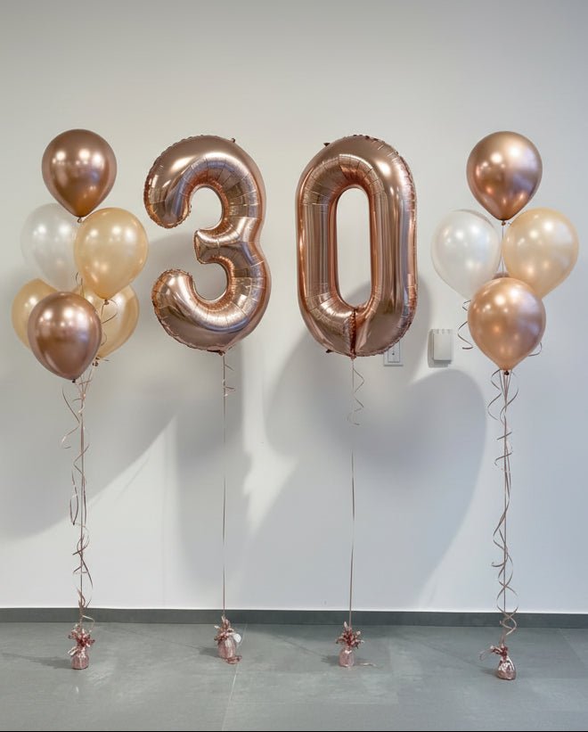 Сет от балони „Rose Gold“ - Party Design