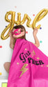 Фолиев Балон Надпис ''Girl'', Злато, 77x70см - Party Design