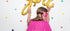 Фолиев Балон Надпис ''Girl'', Злато, 77x70см - Party Design