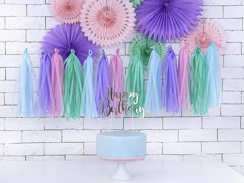 Гирлянд с Ресни - Тема Русалка - Party Design