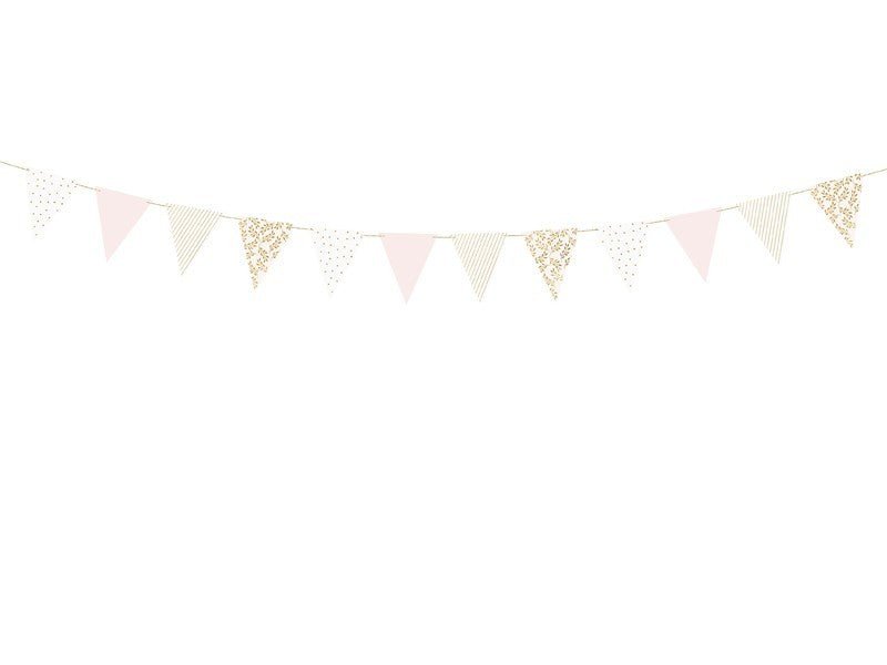 Гирлянд в Нежни Цветове - Party Design