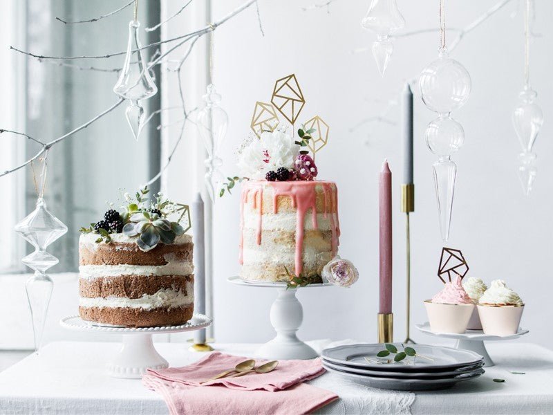 Кошници за Кексчета, Бледо Розови - (1 пакет / 6 бр.) - Party Design