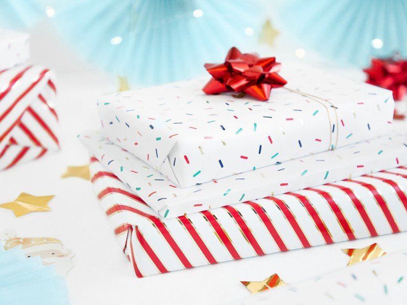 Опаковъчна Хартия - Sprinkle, 70x200см - (1 пакет / 1 бр.) - Party Design