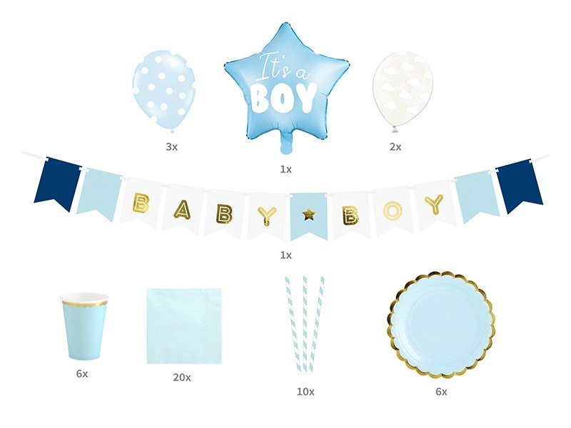 Комплект Парти Декорации - It's a Boy - Party Design