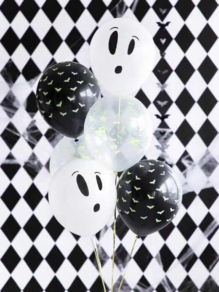 Балони Светещи в Тъмното - BOO!, 27см - Party Design