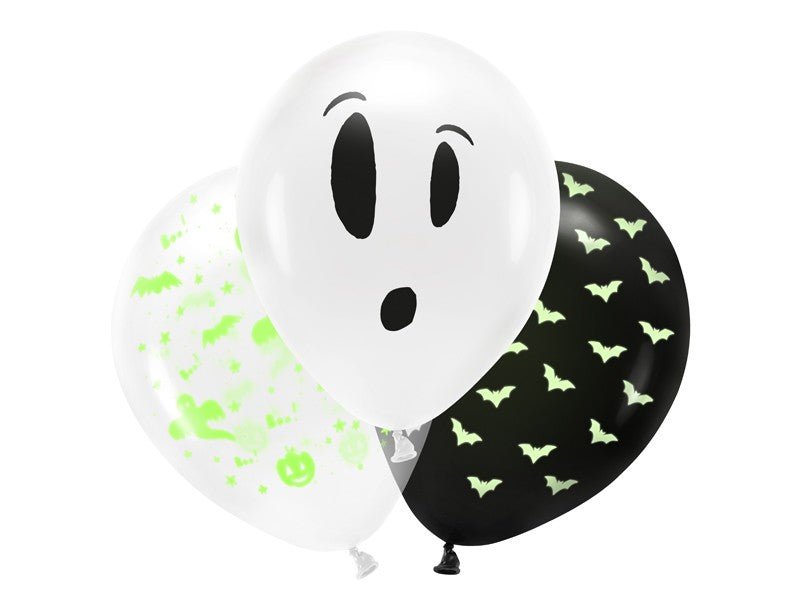 Балони Светещи в Тъмното - BOO!, 27см - Party Design