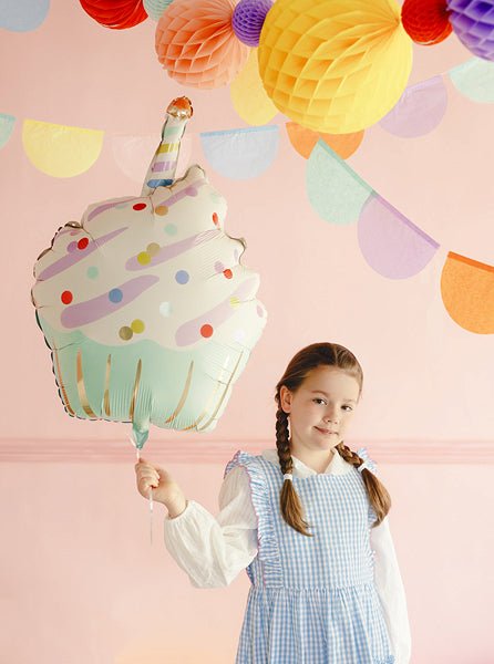 Фолиев балон кексче, 48 × 68 см - PartyDesign