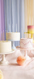 Поставка за торта, жълта, Ø 24 см - PartyDesign