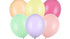 Светъл пастелен микс от латексови балони PartyDeco, 27 см