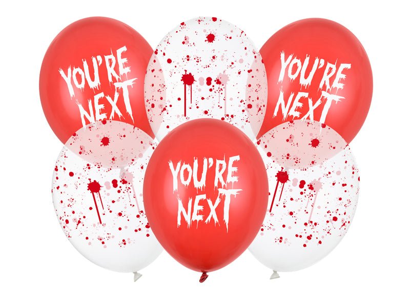 Латексови балони You're Next, 30 см, 6 броя - PartyDesign