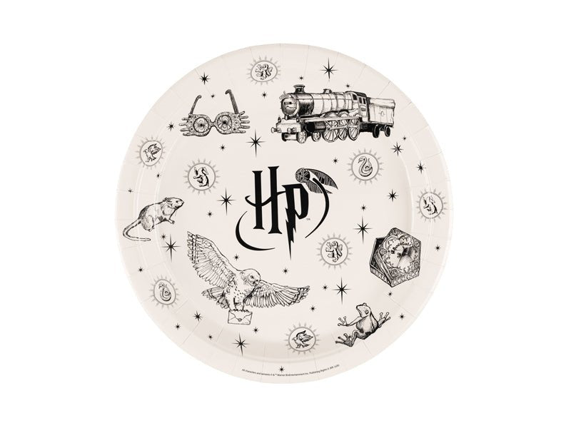 Хартиени чинии Хари Потър, 23 см, 6 броя - PartyDesign