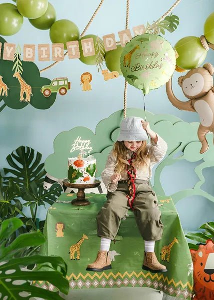 Фолиен балон Happy Birthday Safari - Party Design