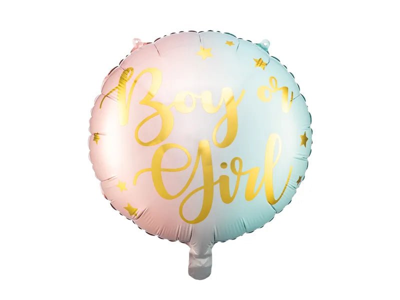 Фолиев Балон "Boy or Girl?'', 35см - Party Design