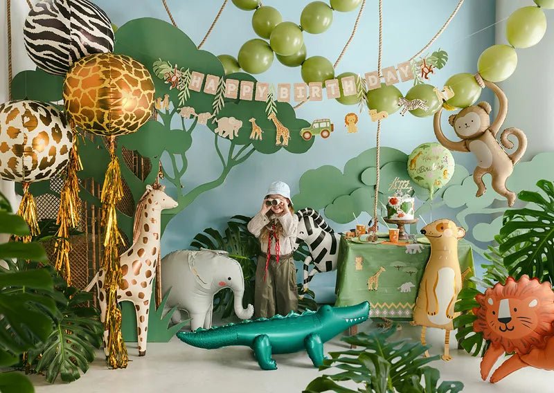 Банер Happy Birthday Safari - Party Design