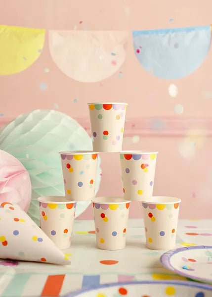 Хартиени чаши Confetti - Party Design