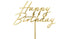 Стилен Топер Happy Birthday в Различни Цветове - Party Design