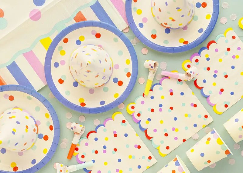 Хартиени чинии Confetti - Party Design