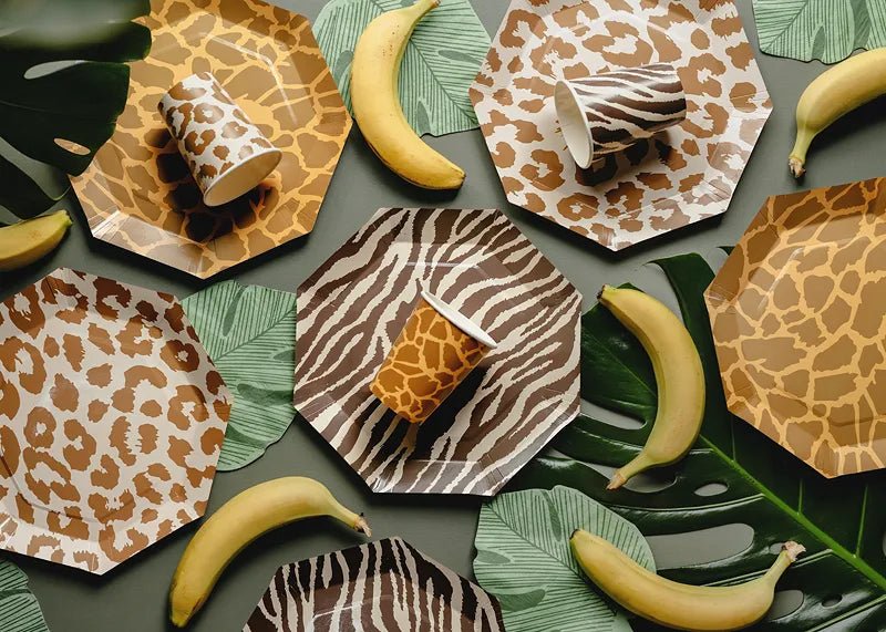 Хартиени чинии Safari Spots - Party Design