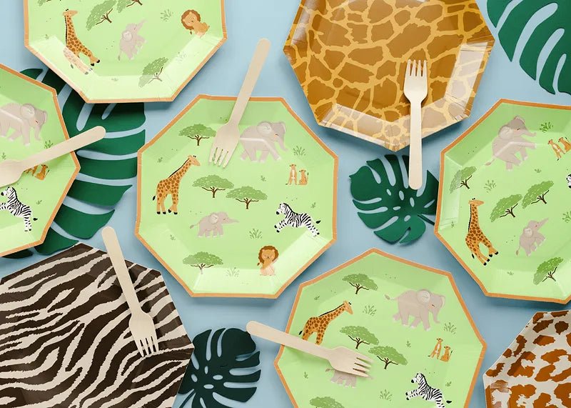 Хартиени чинии Safari Spots - Party Design