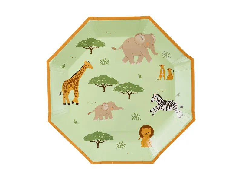 Хартиени Чинии Safari - Party Design