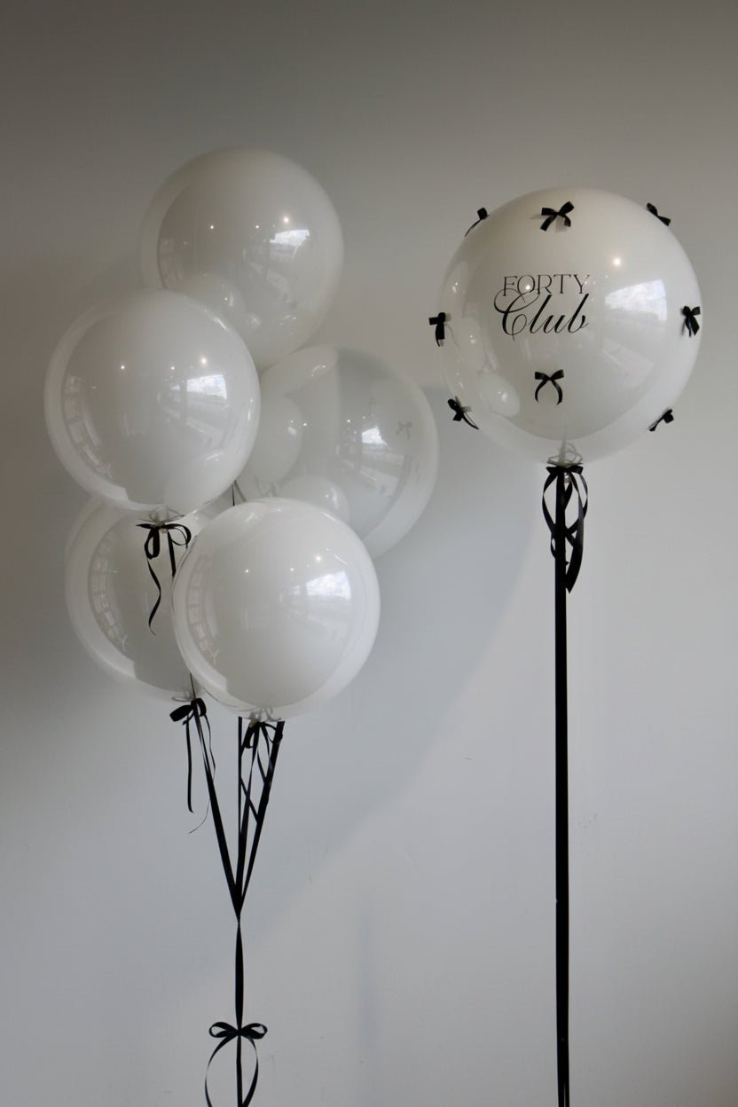 Сет от балони „Black & White“ - Party Design