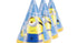 Парти шапки Minions, 16 см, 6 бр.