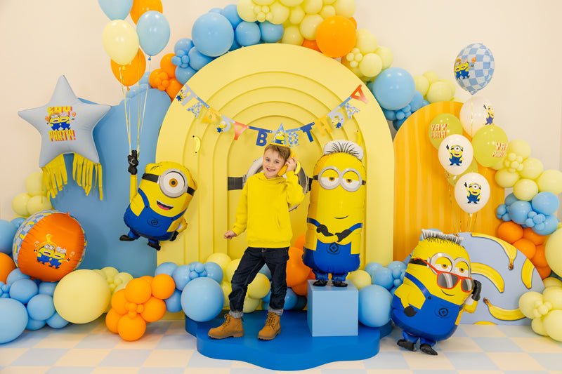 Фолиев балон звезда Minions – детайл