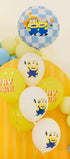 Кръгъл фолиев балон Minions – дизайн