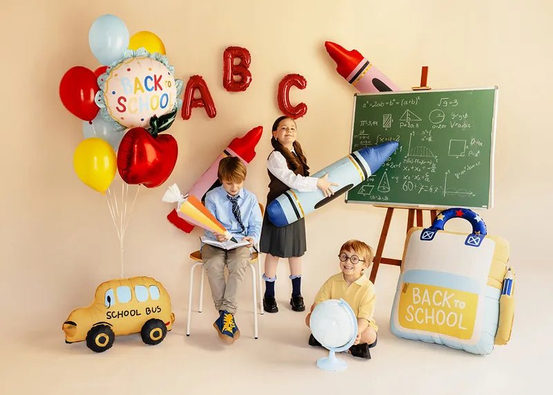 Фолиев балон раница „Back to School“ - Party Design