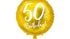 Фолиев балон 50th Birthday златен