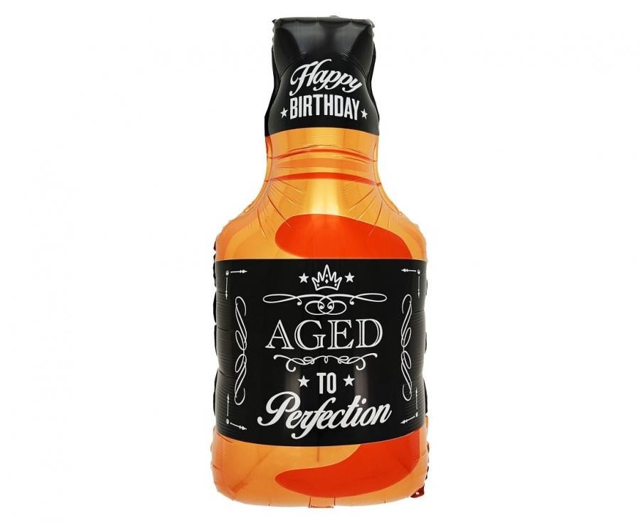 Фолиев балон бутилка уиски Aged to Perfection