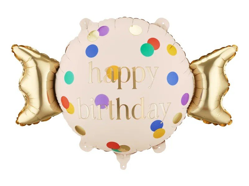 Фолиен балон Candy Happy Birthday