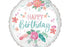 Фолиев балон Free Spirit Birthday