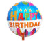 Фолиев балон Happy Birthday candles