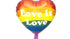 Фолиев балон Love is Love
