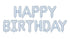 Фолиев балон надпис Happy Birthday син