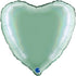 Фолиев балон сърце Platinum Tiffany