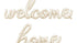 Фолиев балон Welcome Home