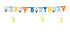 Банер Happy Birthday Minions, 50 x 153 см