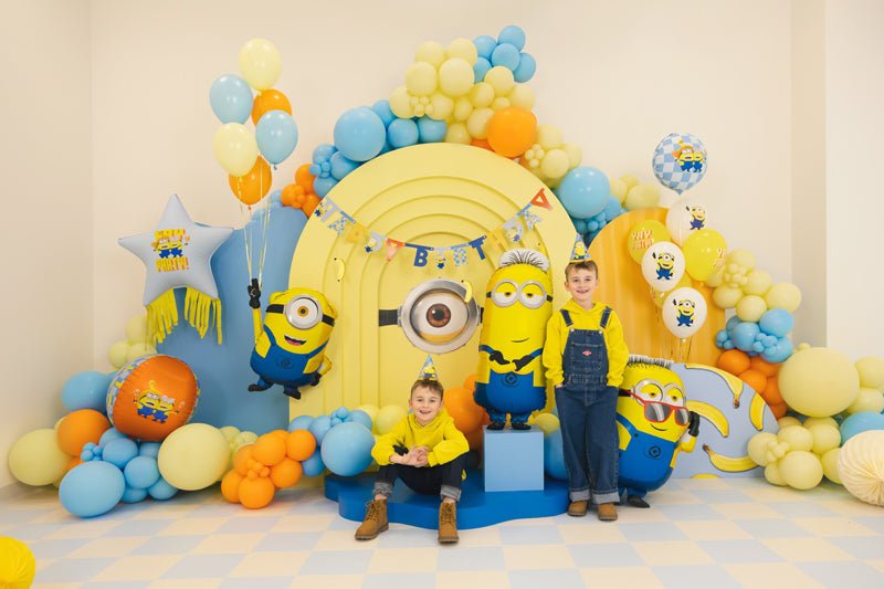 Банер Happy Birthday Minions – детайл