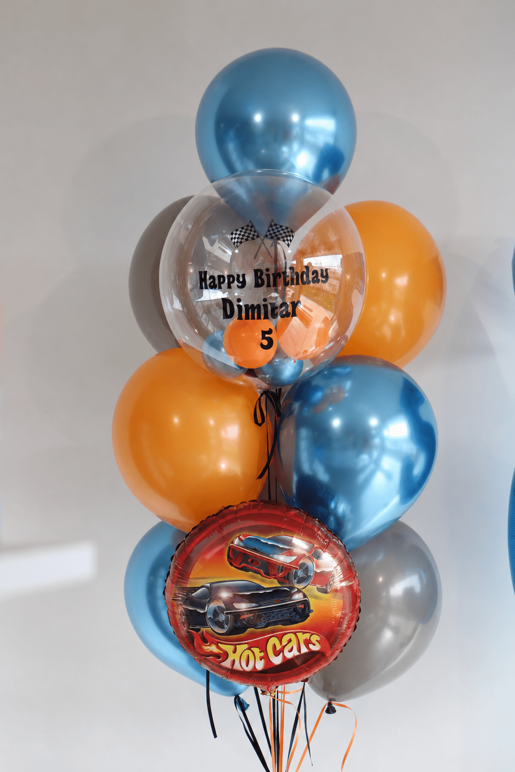 Сет от балони „Hot Wheels“ - PartyDesign