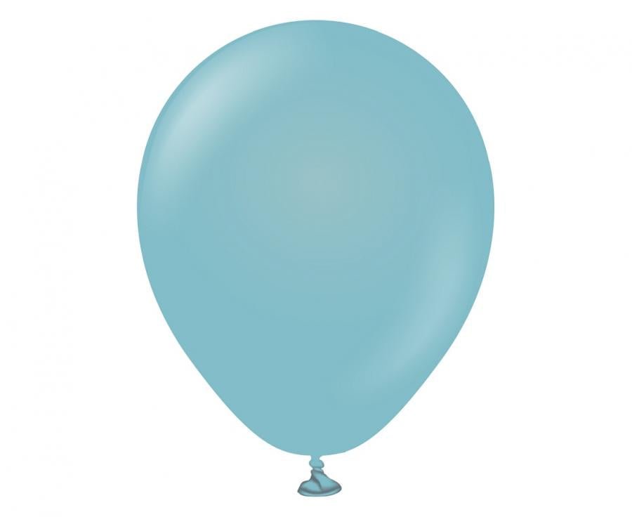 Латексови балони Kalisan Retro Blue Glass - PartyDesign