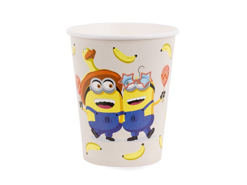 Хартиени чаши Minions, 250 мл, 6 бр. - PartyDesign