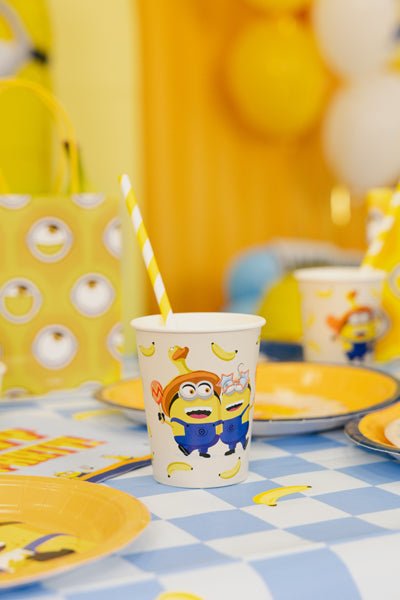 Хартиени чаши Minions, 250 мл, 6 бр. - PartyDesign